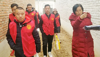 “暖冬行動”愛心公益下鄉行——趙縣西陽臺村愛心捐贈站建站完成