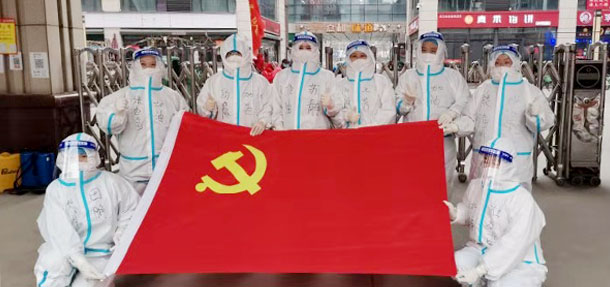 沒(méi)有天生的英雄，只有挺身而出的凡人!—遠(yuǎn)大抗疫戰(zhàn)士們?cè)俅纬稣?