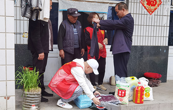 愛心公益下鄉行2021春季第二站——靈壽廟臺村公益下鄉,溫暖加倍